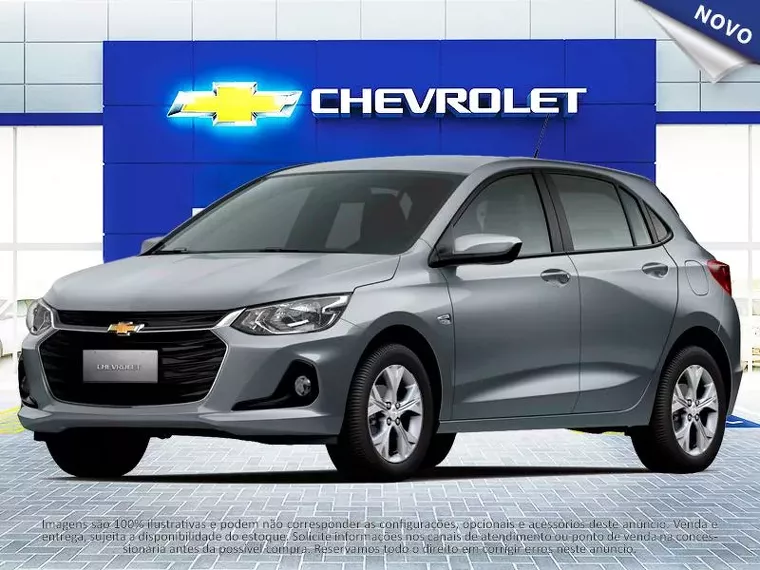 Chevrolet Onix Prata 1