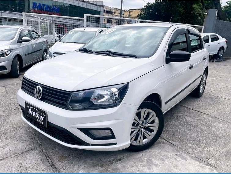 Volkswagen Gol Branco 1