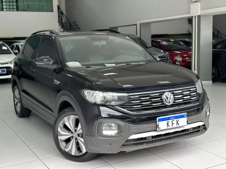 Volkswagen T-cross Preto 7