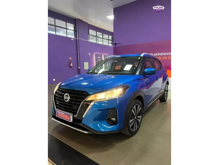 Nissan Kicks Azul 1