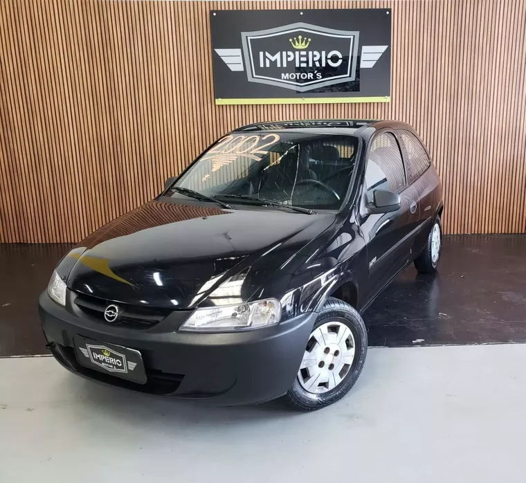 Chevrolet Celta Preto 3