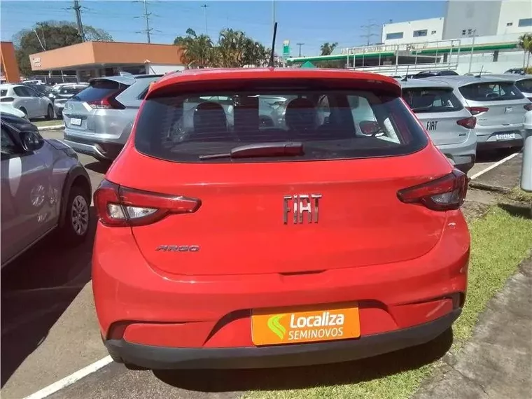 Fiat Argo Vermelho 3