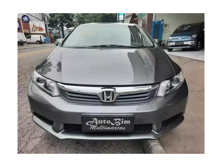 Honda Civic Cinza 4