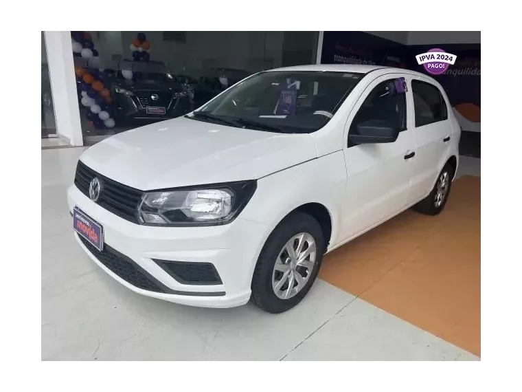 Volkswagen Gol Branco 1