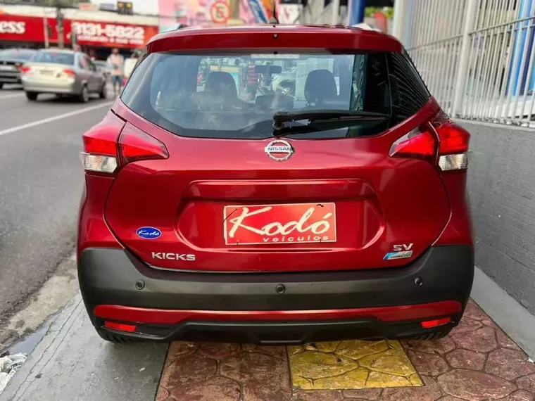 Nissan Kicks Vermelho 2