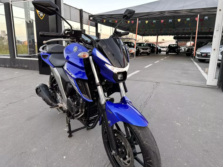 Yamaha Fazer 250 Azul 2