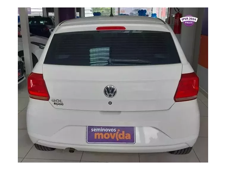 Volkswagen Gol Branco 4