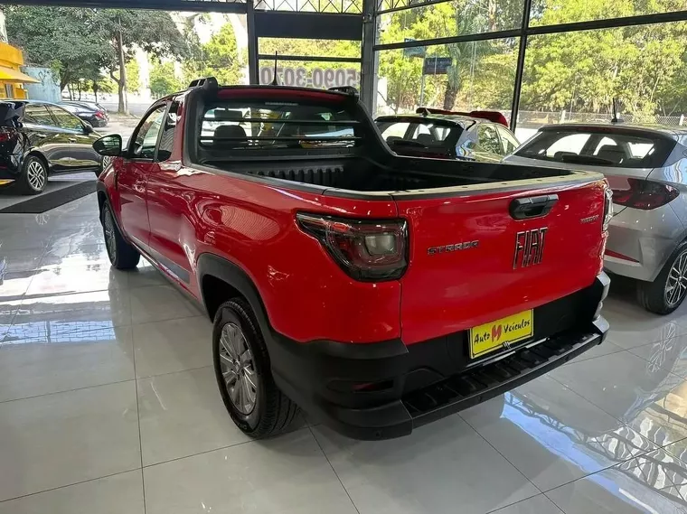 Fiat Strada Vermelho 8