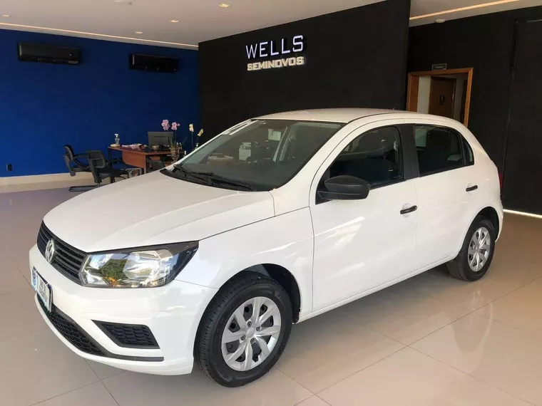 Volkswagen Gol Branco 1