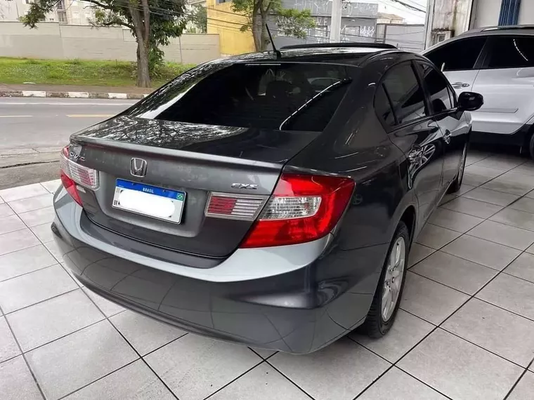 Honda Civic Cinza 9