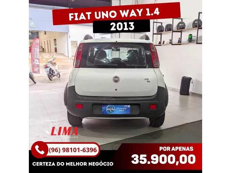 Fiat Uno Branco 6