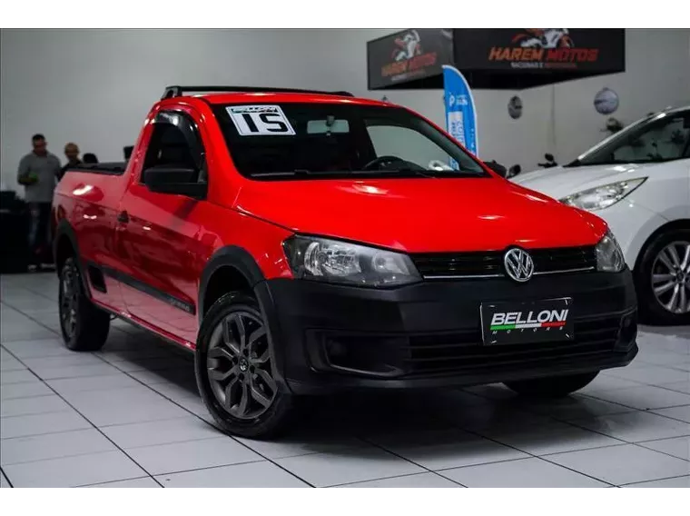 Volkswagen Saveiro Vermelho 3