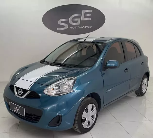 Nissan March Azul 2