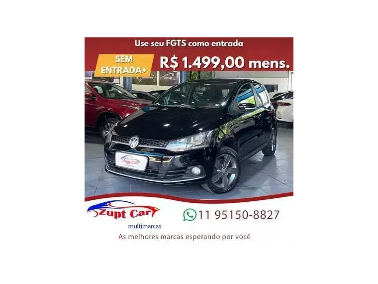 Volkswagen Fox Preto 10