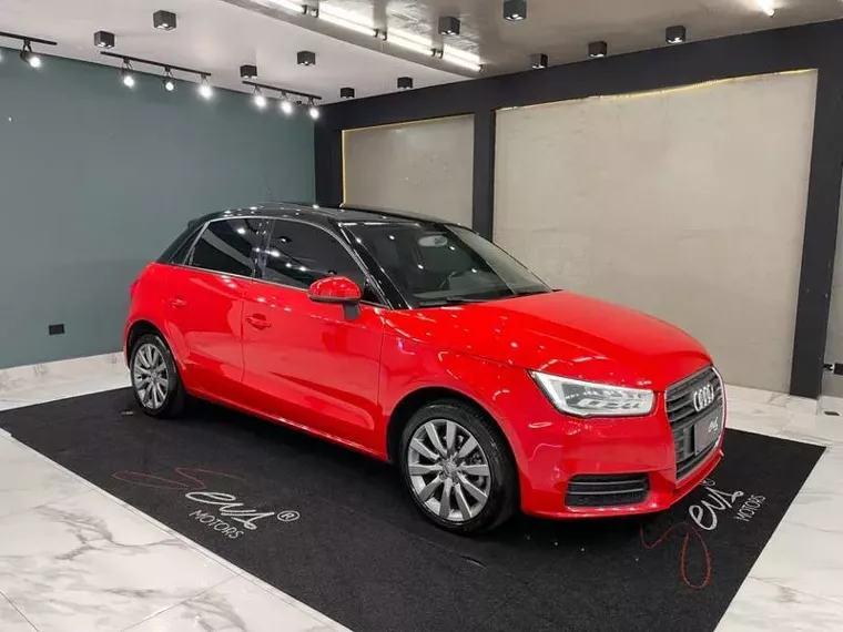 Audi A1 Vermelho 3