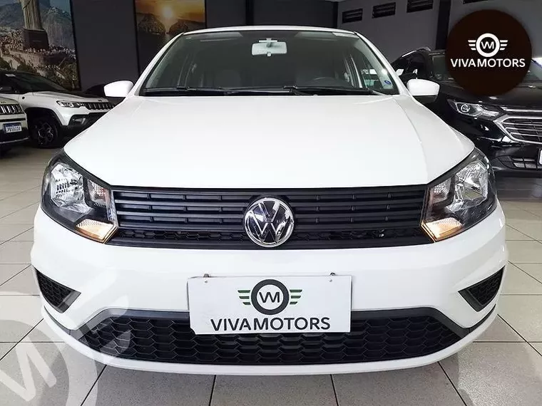 Volkswagen Gol Branco 1