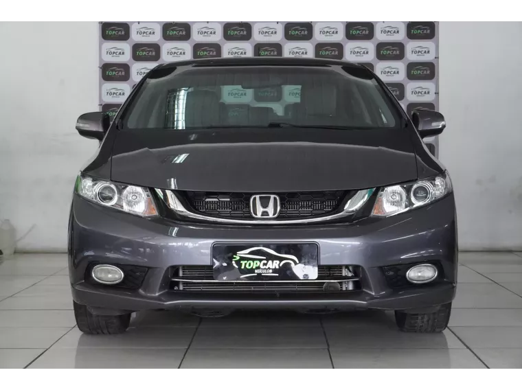 Honda Civic Cinza 2