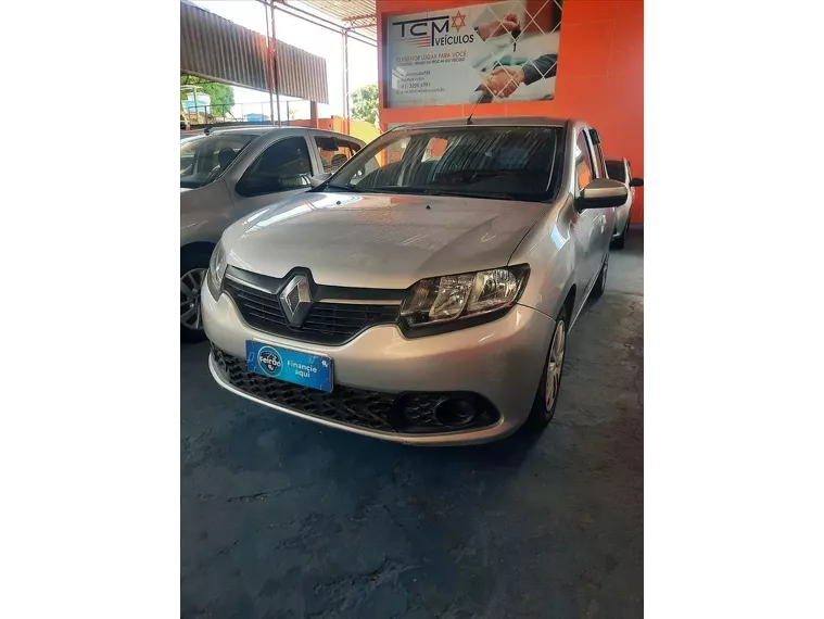 Renault Sandero Cinza 2