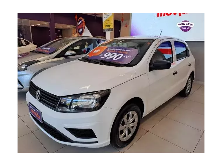 Volkswagen Gol Branco 6