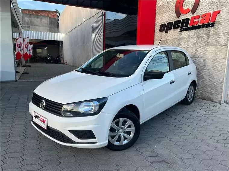 Volkswagen Gol Branco 1