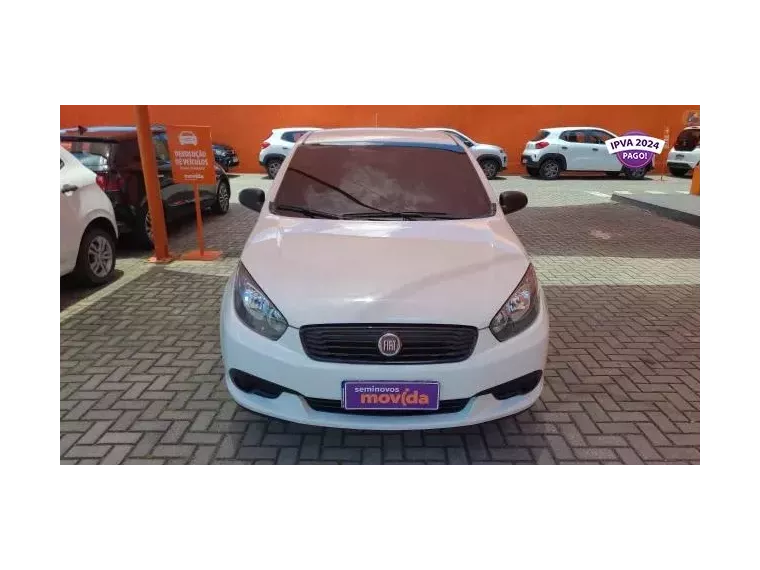 Fiat Grand Siena Branco 3