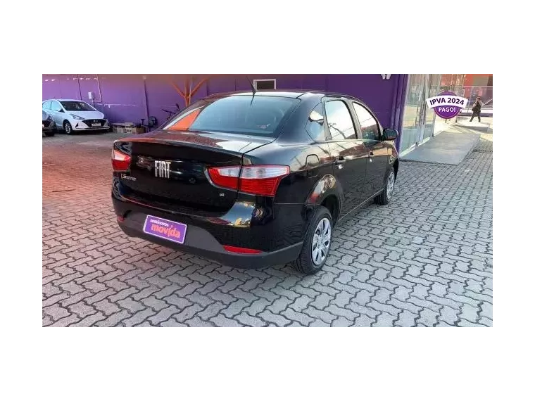 Fiat Grand Siena Preto 6