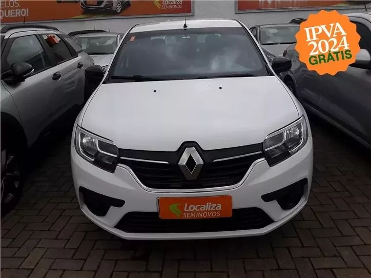 Renault Logan Branco 1