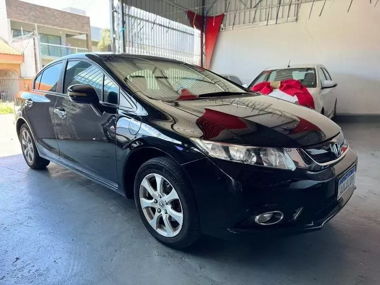 Honda Civic Preto 11