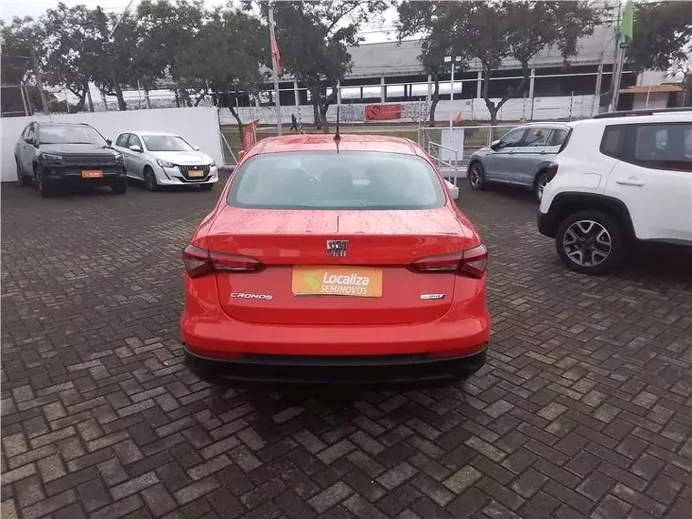 Fiat Cronos Vermelho 1