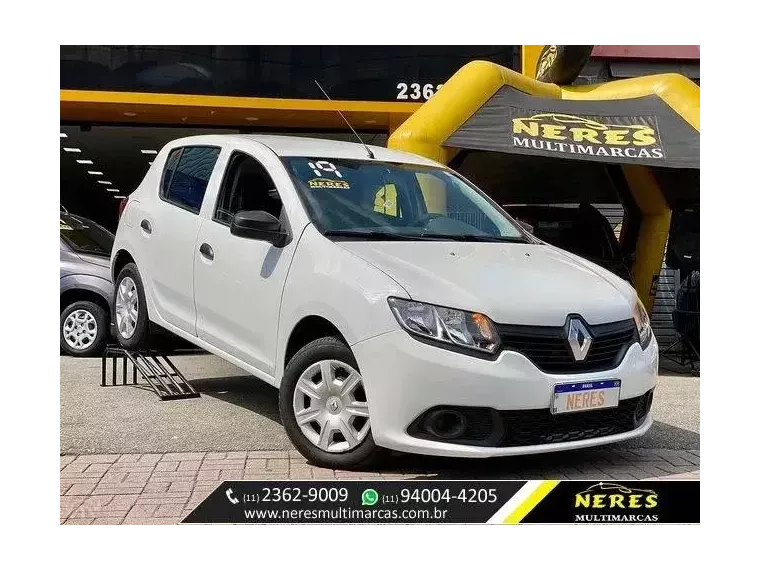 Renault Sandero Branco 3