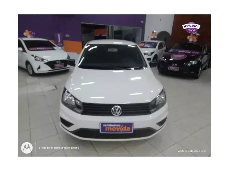 Volkswagen Gol Branco 1