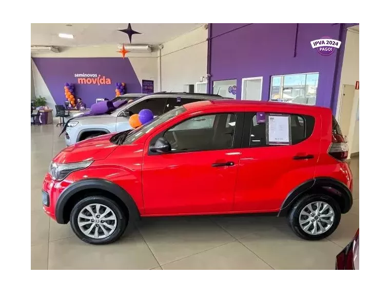 Fiat Mobi Vermelho 2