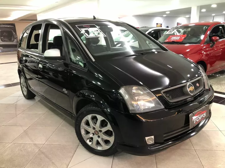 Chevrolet Meriva Preto 12