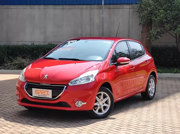 Peugeot 208 Vermelho 15