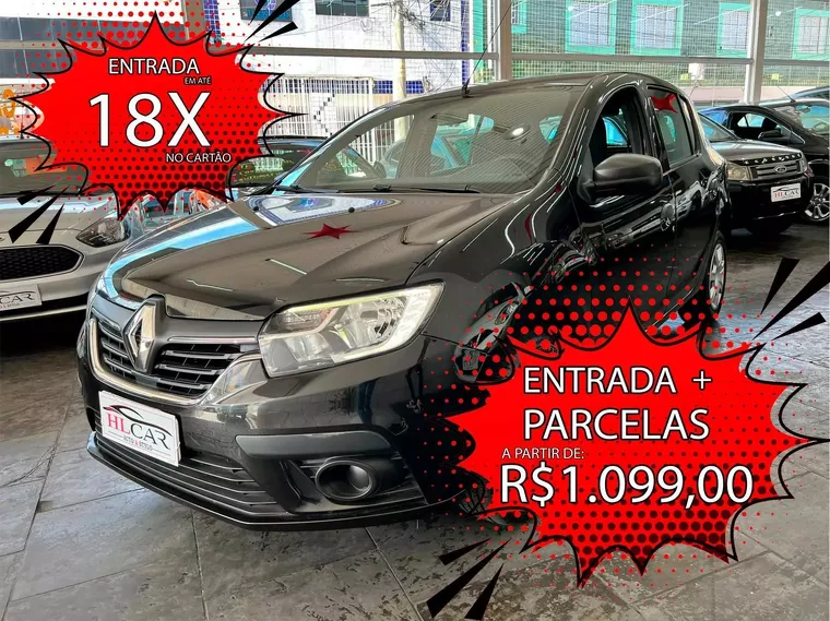 Renault Sandero Preto 12