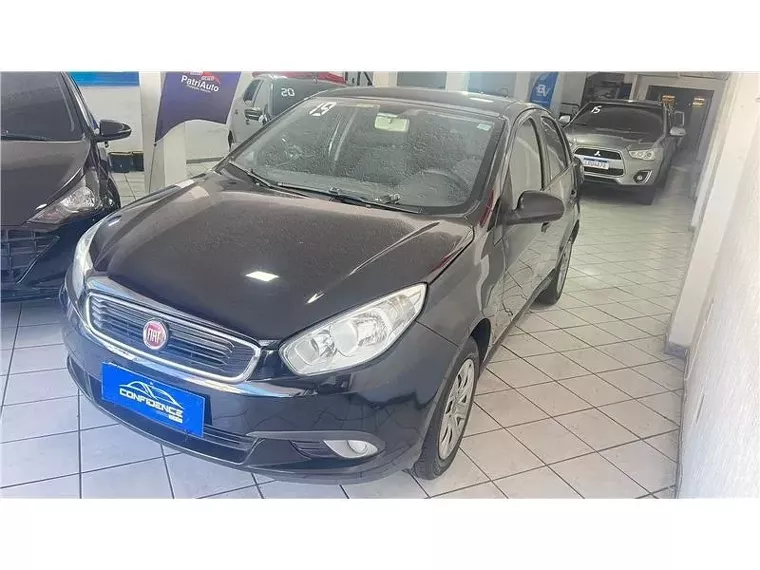 Fiat Grand Siena Preto 13