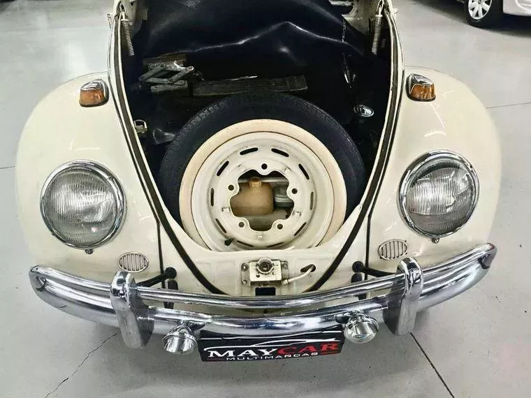 Volkswagen Fusca Branco 1