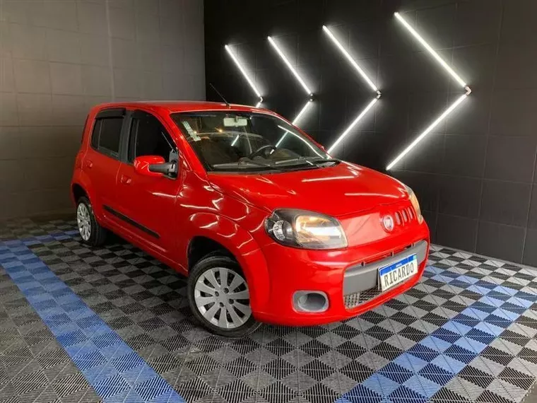 Fiat Uno Vermelho 1