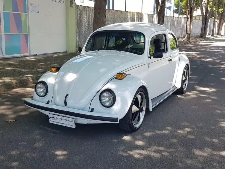 Volkswagen Fusca Branco 1