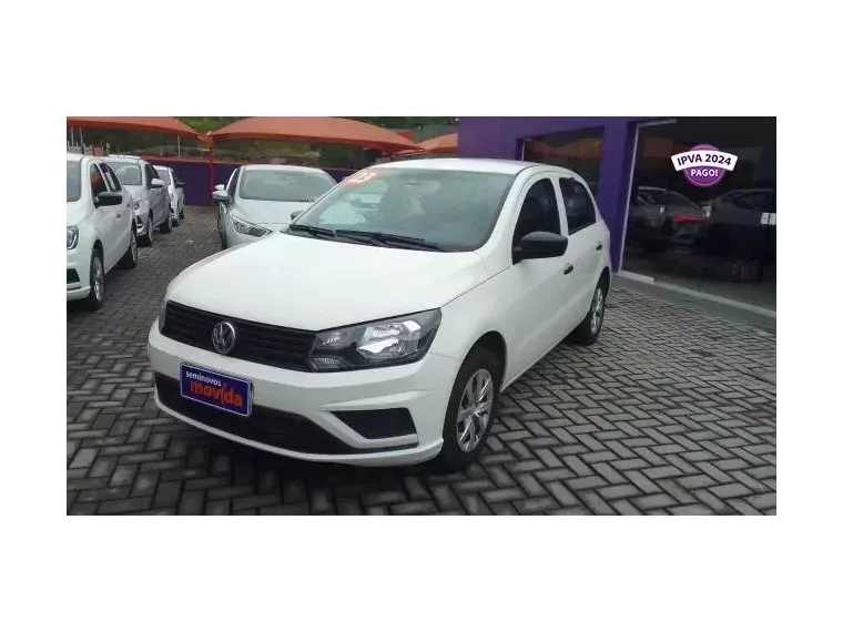 Volkswagen Gol Branco 6