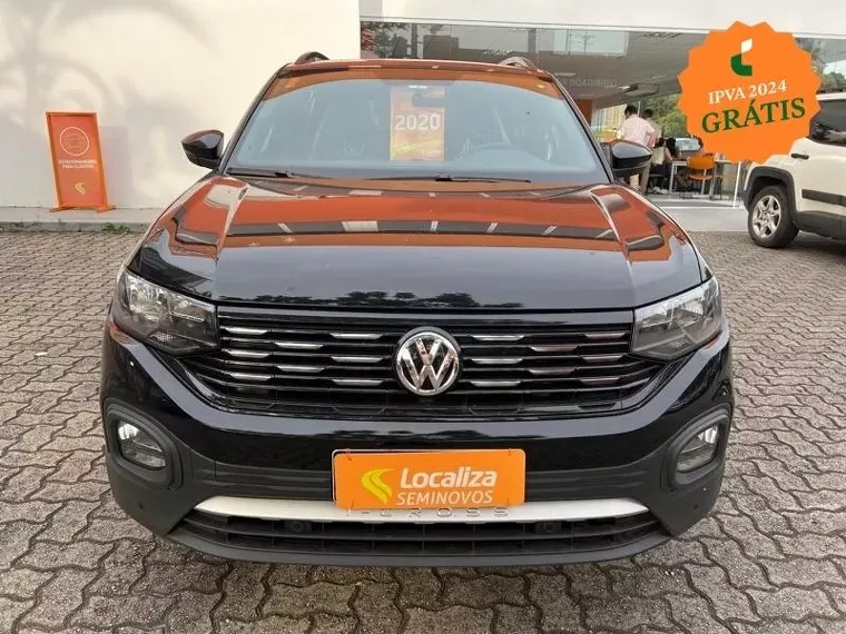 Volkswagen T-cross Preto 5