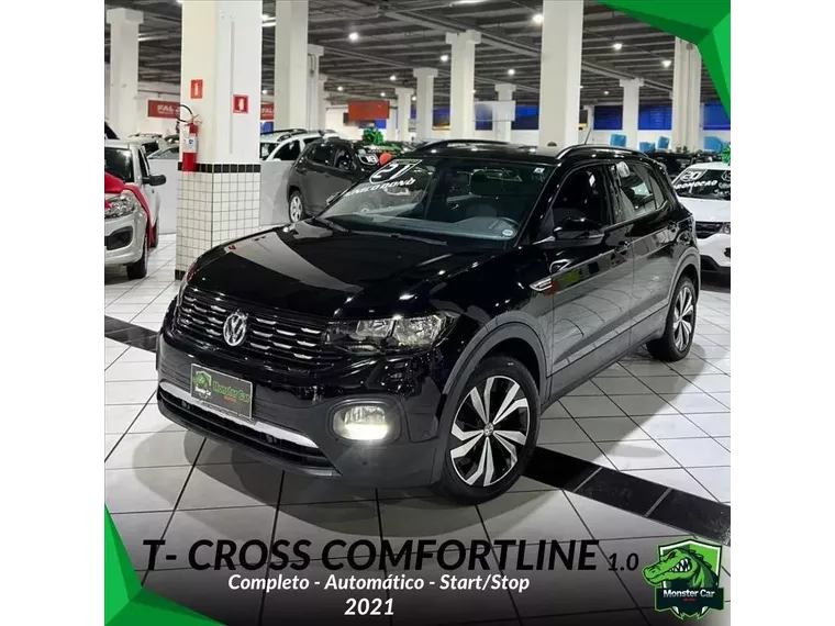 Volkswagen T-cross Preto 9