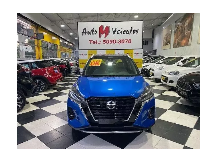 Nissan Kicks Azul 1