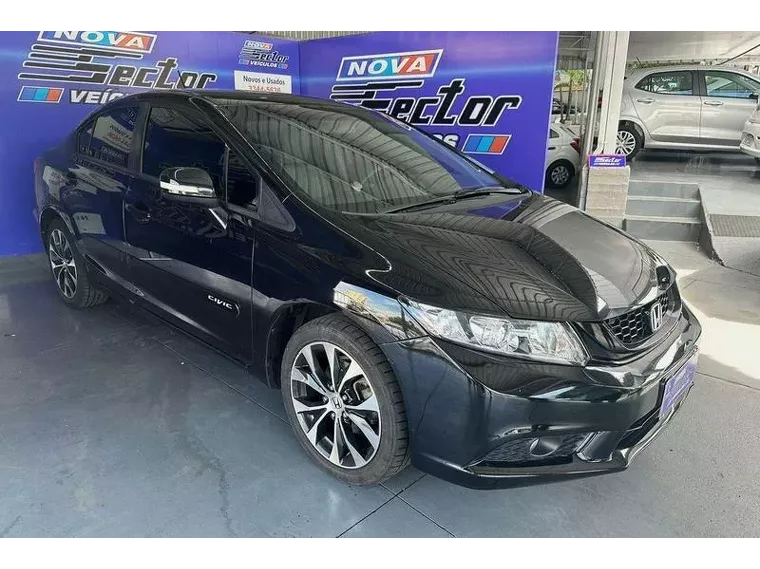 Honda Civic Preto 5