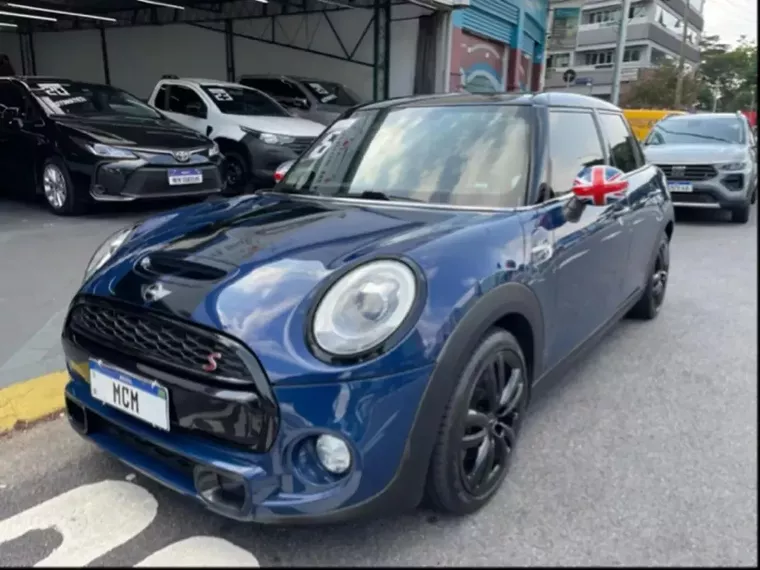 Mini Cooper Azul 3