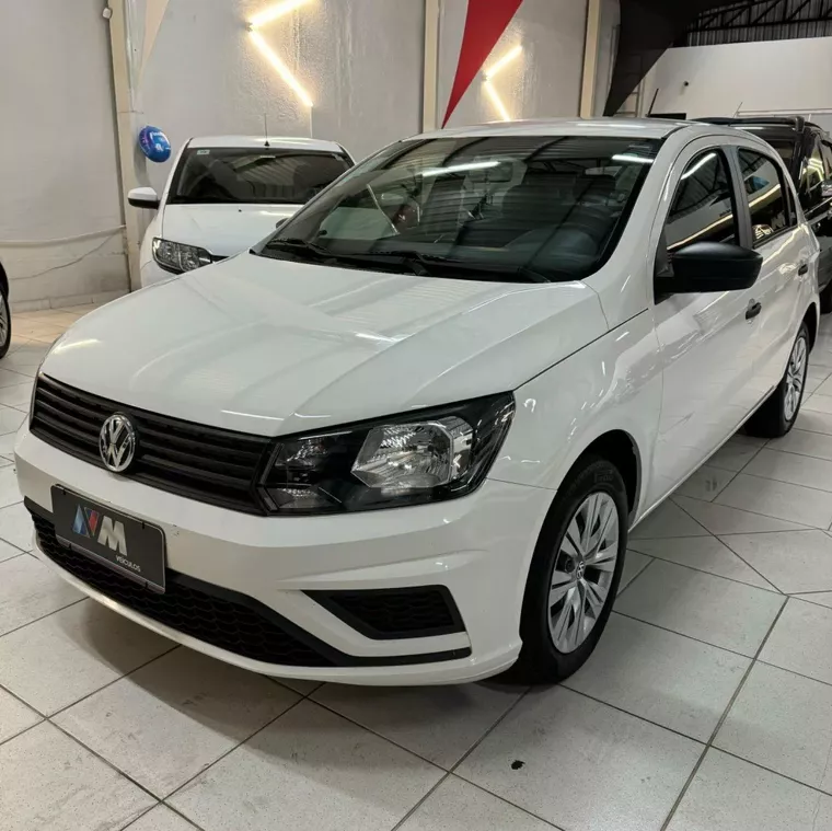 Volkswagen Gol Branco 3