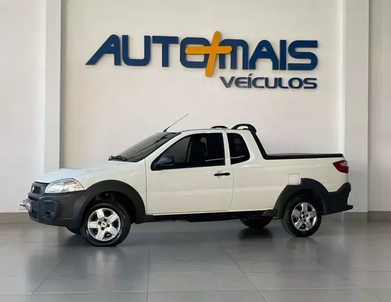 Fiat Strada Branco 1