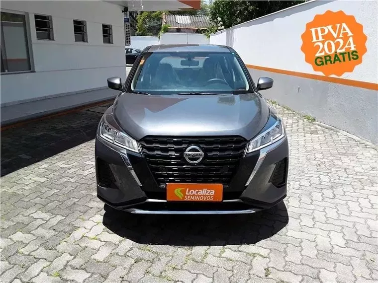 Nissan Kicks Cinza 9