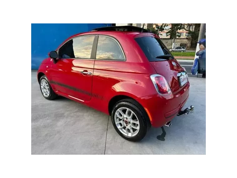 Fiat 500 Vermelho 1