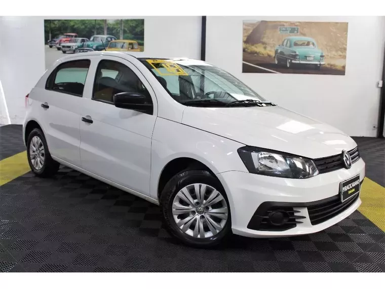 Volkswagen Gol Branco 4